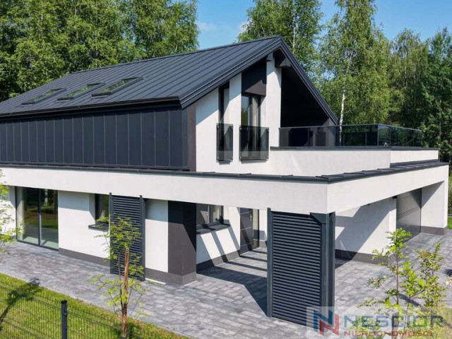 Wyjątkowy dom, nowoczesny projekt 175m2