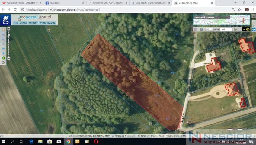 Plot Sale Nowe Opole Piękna