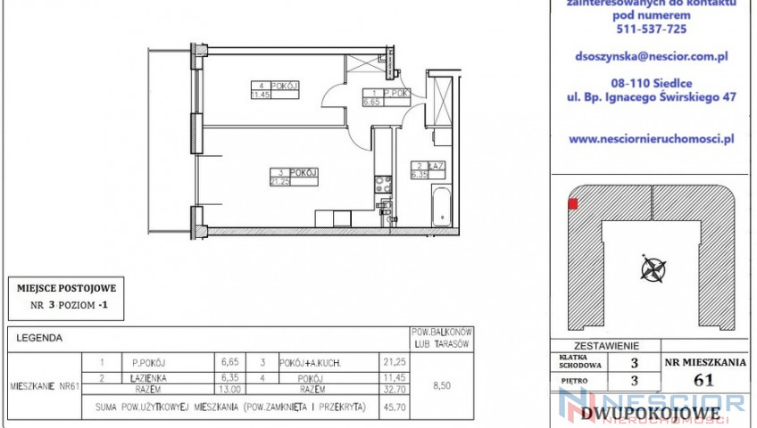 Квартира Продажа Siedlce